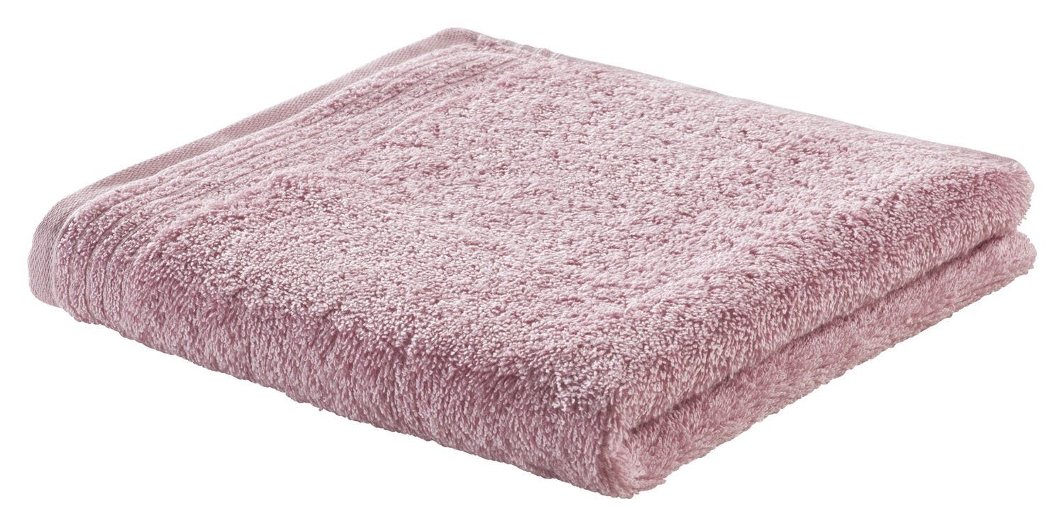 Vossen Handtücher Duschtuch WINTER, Rosa, B 67 cm, L 140 cm, Baumwolle