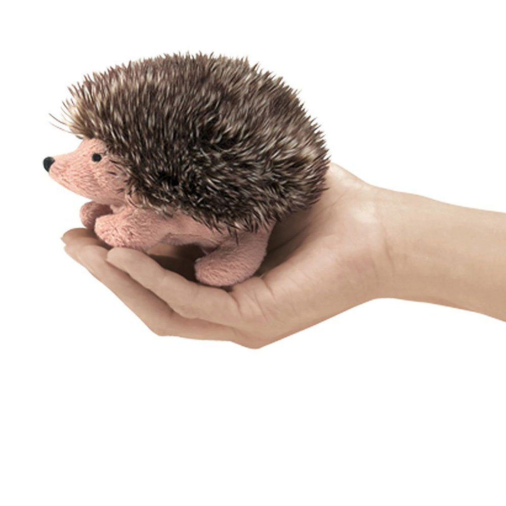 Folkmanis Handpuppen Fingerpuppe Folkmanis Fingerpuppe mini Igel 2668 (Packung)