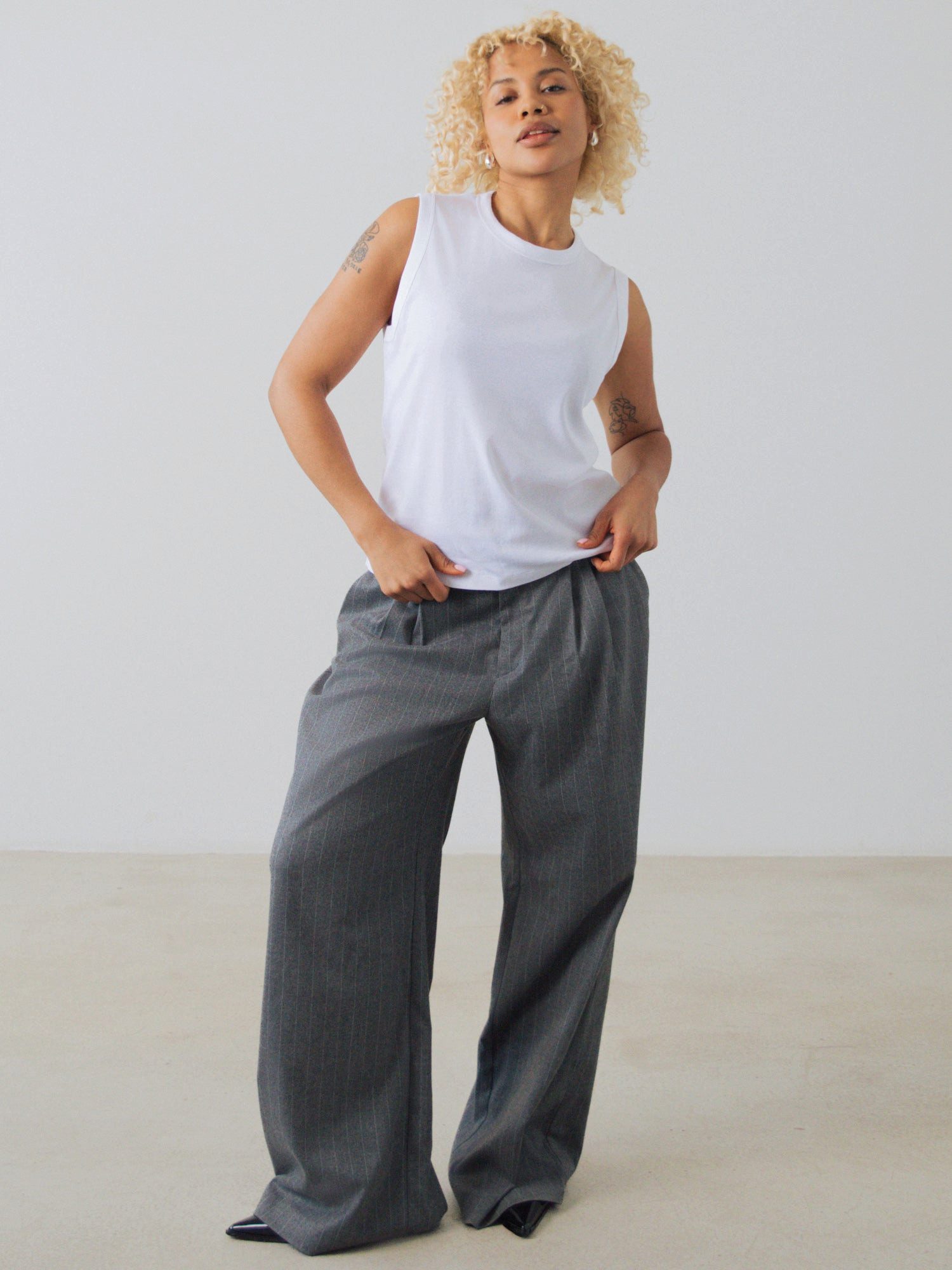 HONEST BASICS Tanktop Straight Fit Tanktop aus Bio- und recycelter Baumwolle