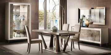 JVmoebel Stuhl, Italienische Stil Möbel Polster Sessel Stuhl 1 Sitzer Lehn Stühle