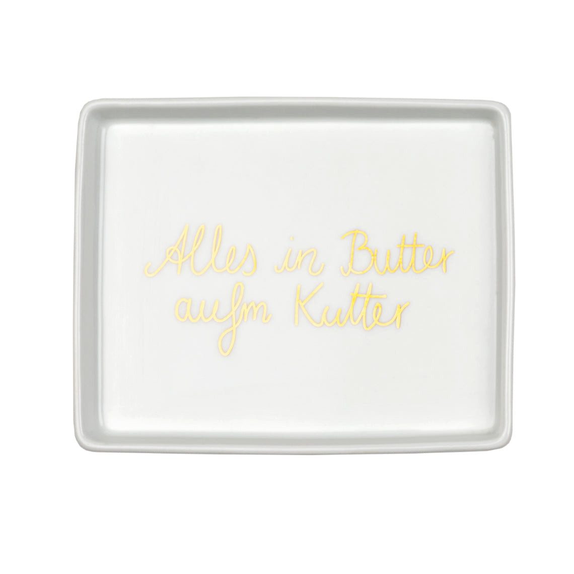 Räder Design Butterdose Butterdose klein halb aus Porzellan " Anker" von räder design Kutter