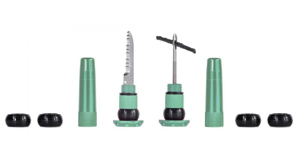 Muc-Off Fahrradreifen Muc Off Flickzeug Stealth Tubeless Puncture Plugs türkis