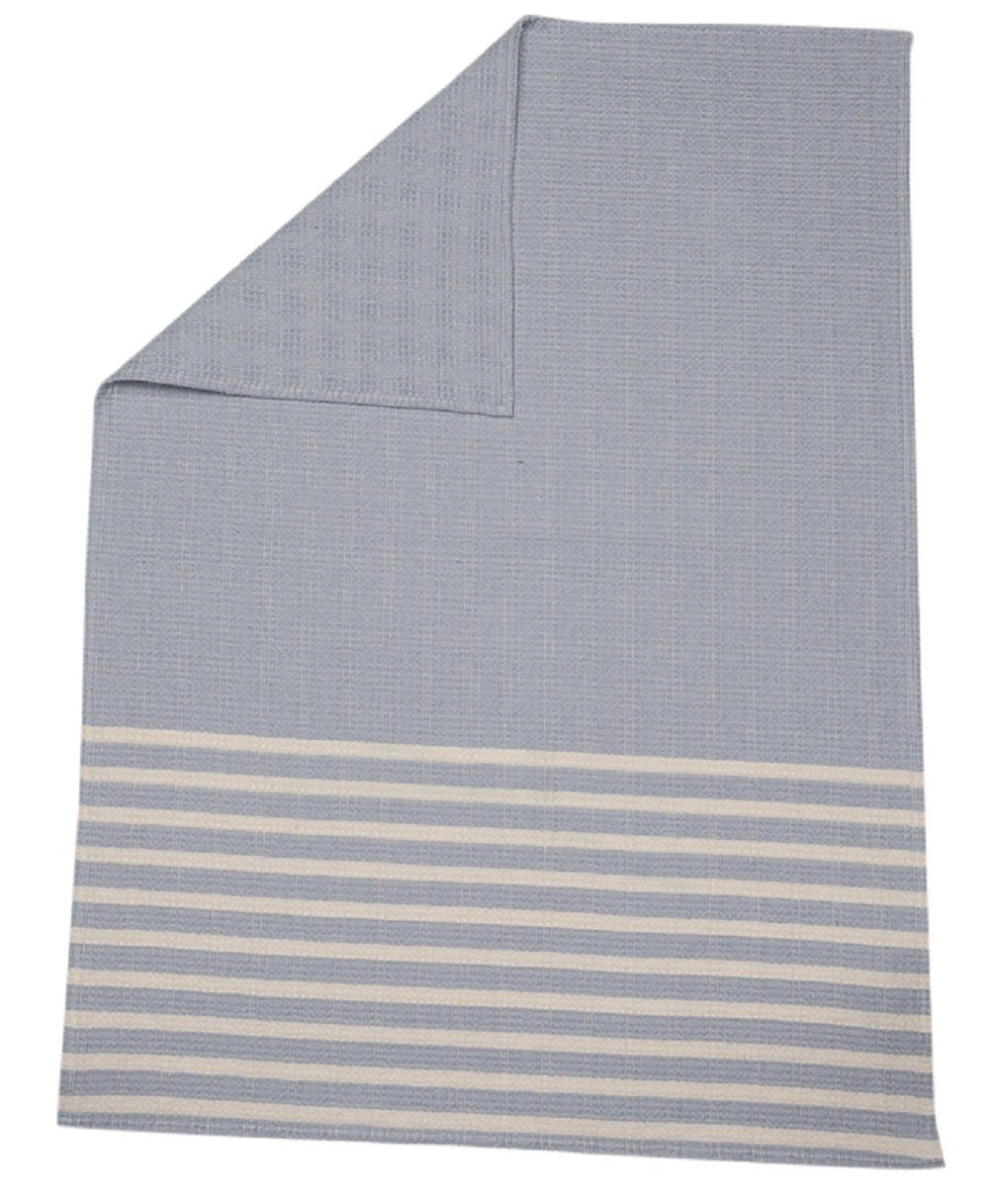 Babydecke Waffelstruktur Mare 'Streifen' 70 x 90 cm, DAVID FUSSENEGGER
