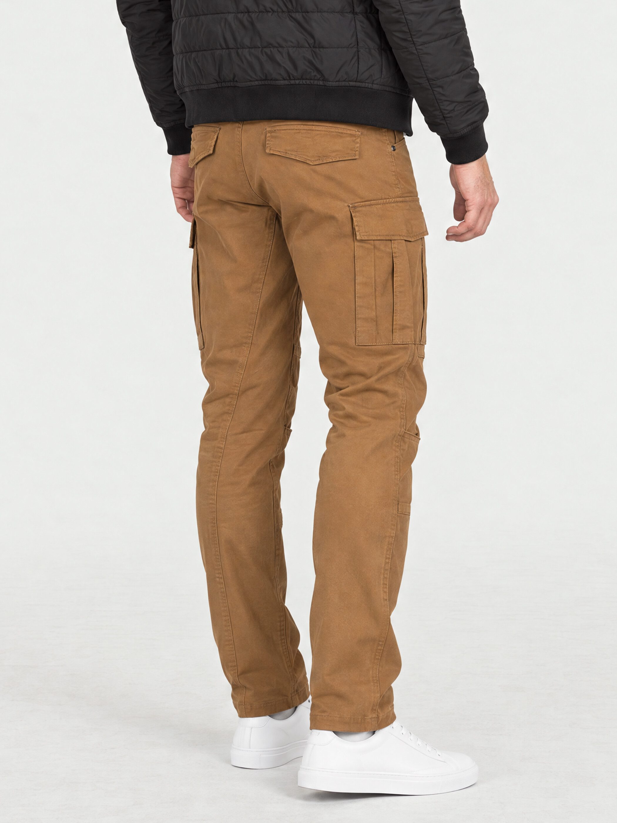 Yazubi Cargohose elegante Cargo Chino mit Stretch Slim Fit Herren Hosen für Männer, Cargohosen & Cargopants, 7 Taschen – Bild 2 von 5