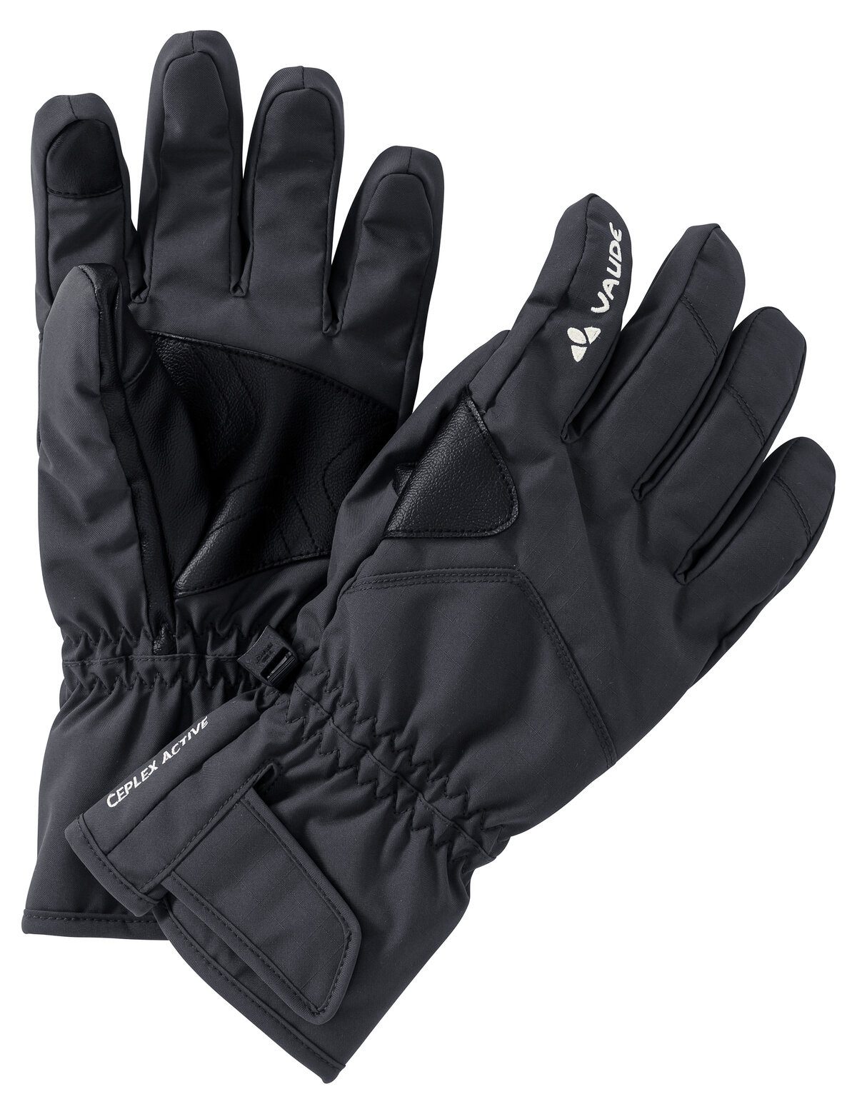 VAUDE Multisporthandschuhe Roga Gloves IV Touchscreen-fähige Fingerspitzen, wasserdicht