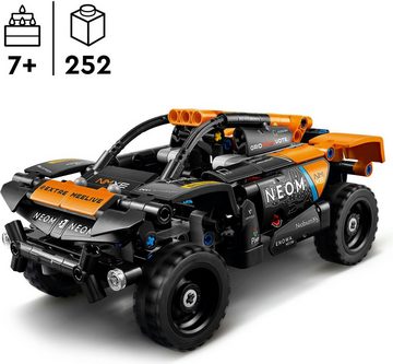 LEGO® Konstruktionsspielsteine NEOM McLaren Extreme E Race Car (42166), LEGO Technic, (252 St), Made in Europe