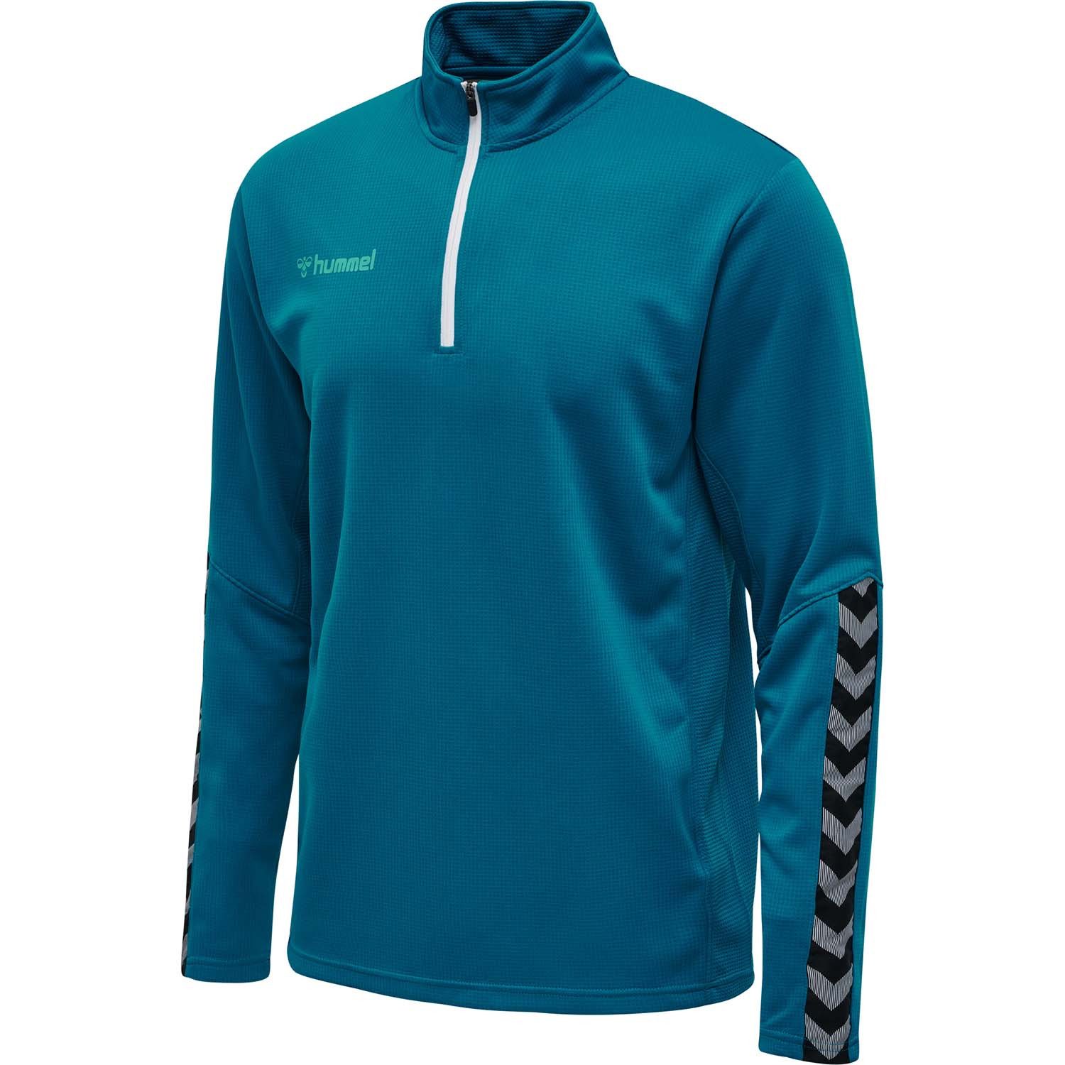 Fleecepullover Hummel Herren Sweatshirt Authenic Half Zip 204927