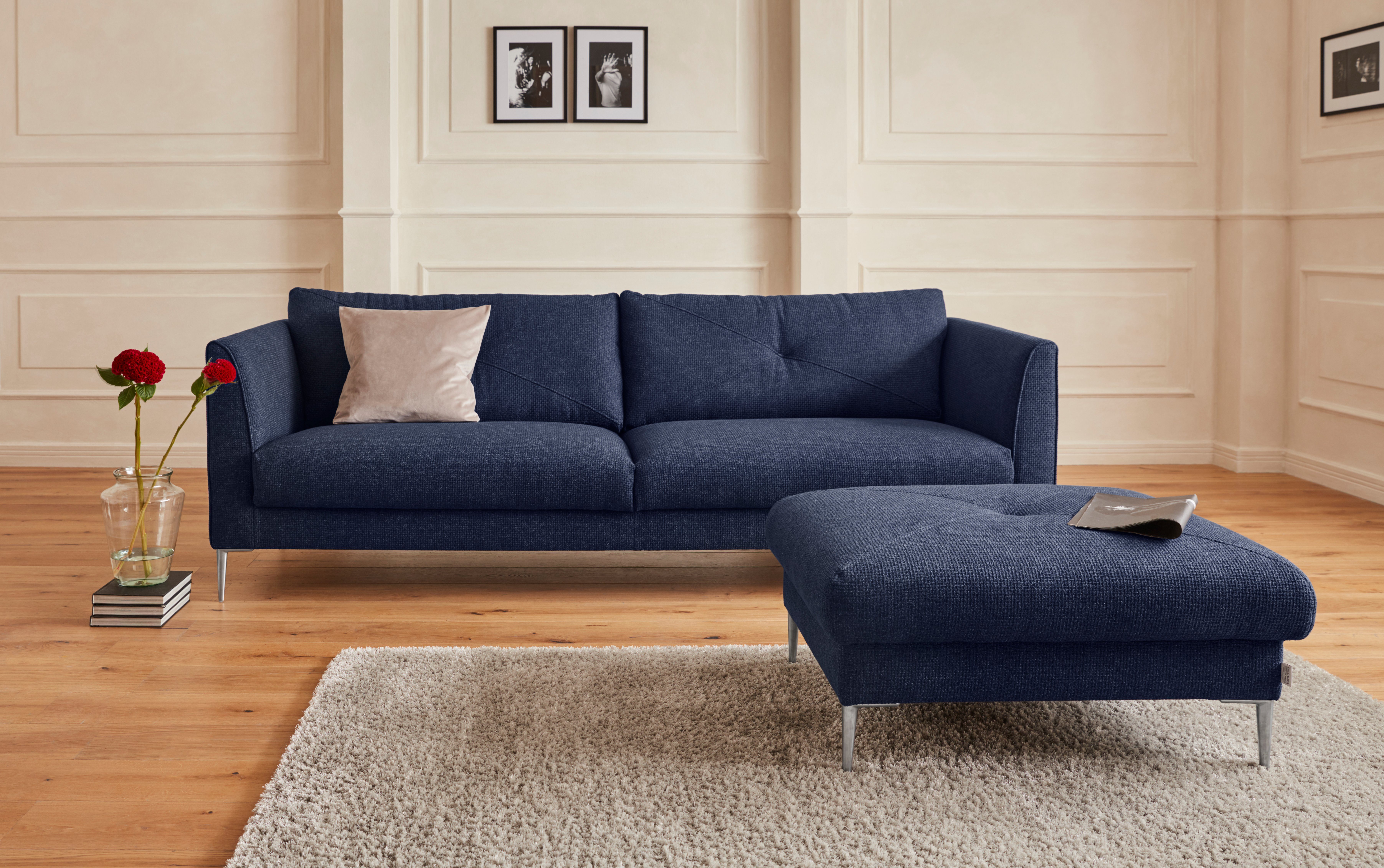 Guido Maria Kretschmer Home&Living 3-Sitzer »Chilltime«, mit eleganter Kreuznaht in den Rückenkissen-kaufen