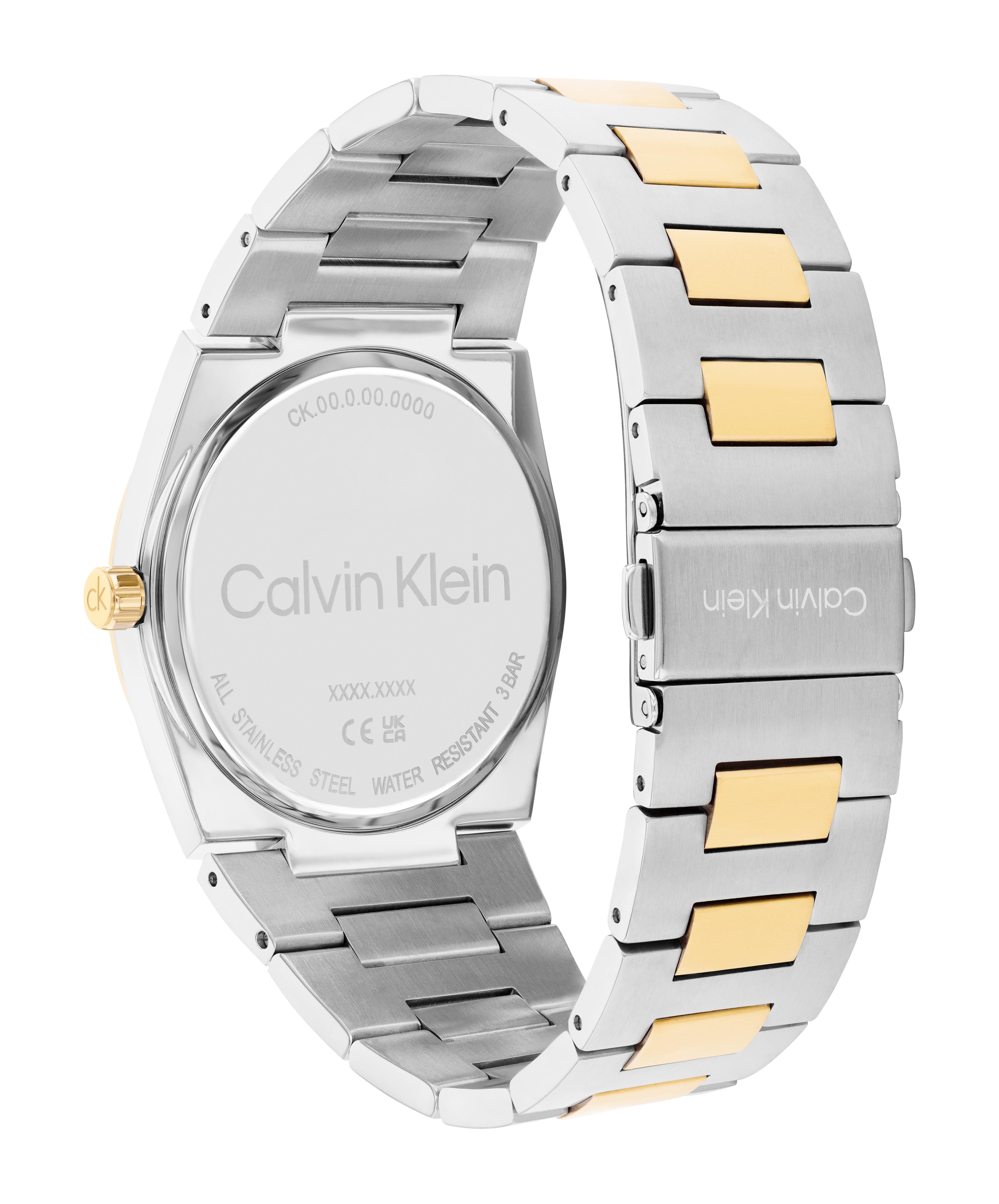 Calvin Klein Quarzuhr CK Empower 25200544, Armbanduhr, Herrenuhr, Edelstahlarmband, analog