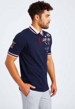 Leif Nelson T-Shirt Herren T-Shirt Polo LN-55600