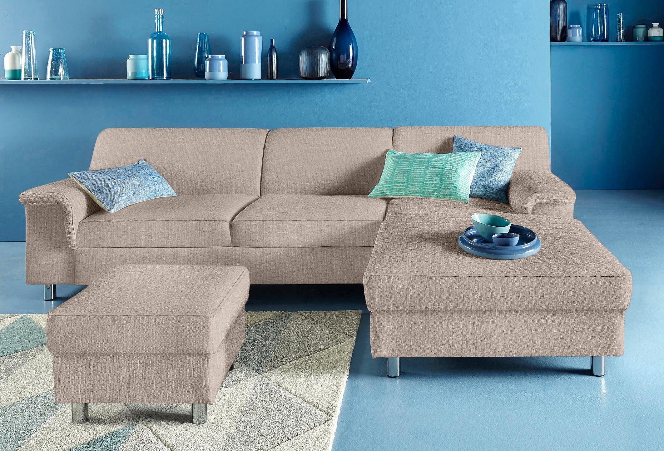 INOSIGN Ecksofa Jamie, modern und elegant, günstig online kaufen