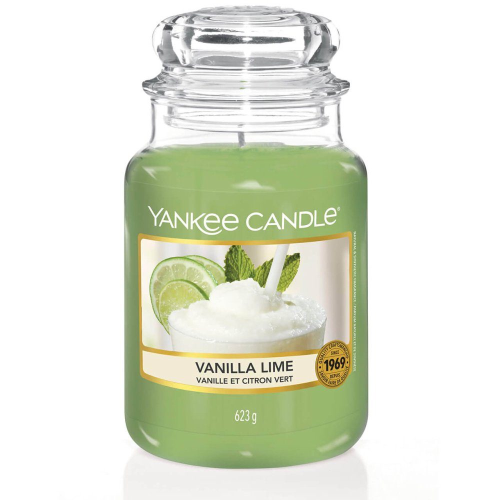 Yankee Candle Duftkerze Yankee Candle Vanille-Limette-Duftkerze 623 g