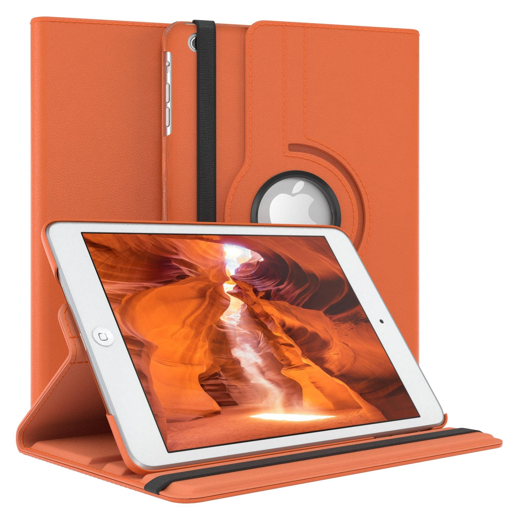 EAZY CASE TabletHülle Rotationcase für Apple iPad Mini 1. / 2. / 3. Gen. 7,9 Zoll, Tabletschutz