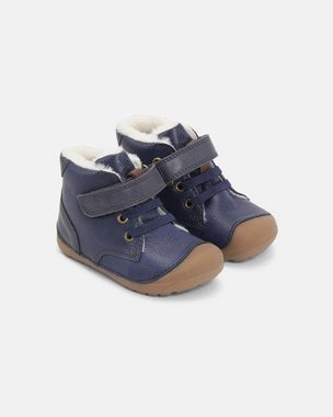 bundgaard Bundgaard Stiefel Lauflernschuhe Barfußschuhe Petit Mid Winter Blau Schnürstiefelette