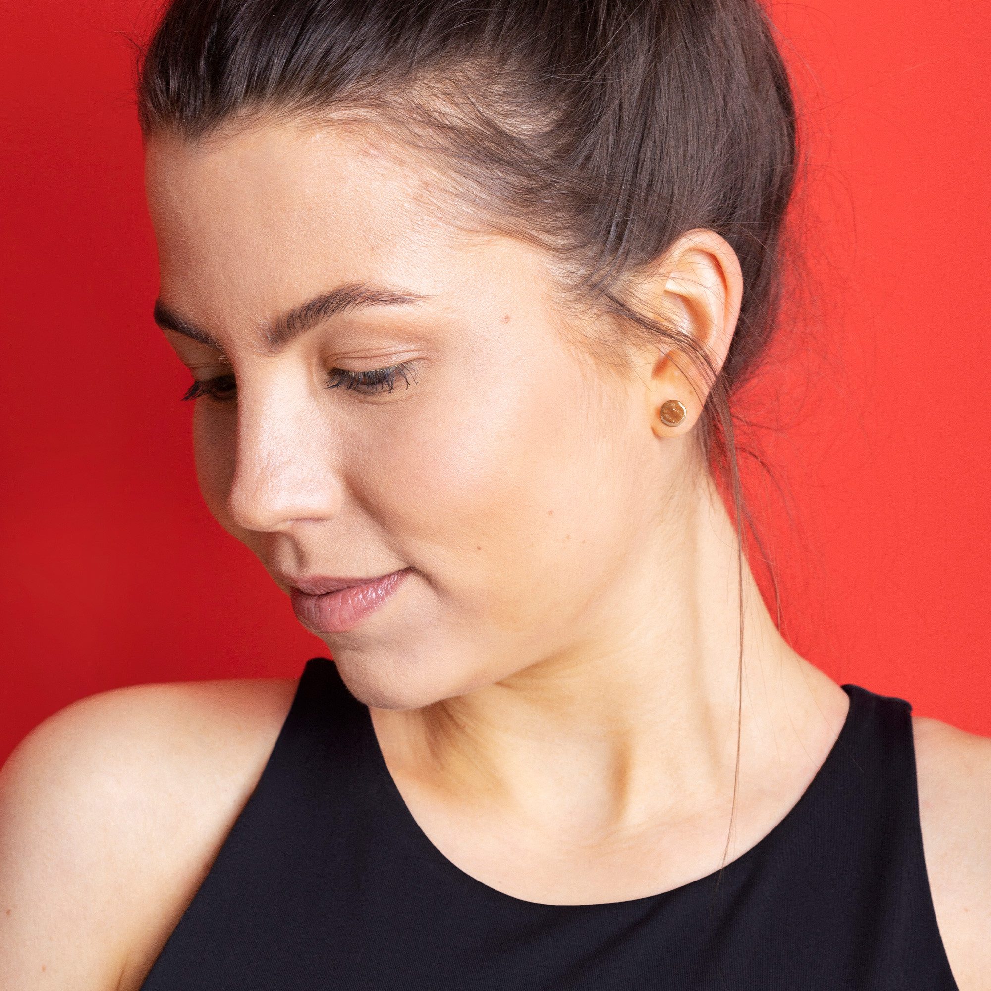 ALEXASCHA Paar Ohrstecker Glasohrstecker in Perlmuttoptik • hypoallergener günstig online kaufen