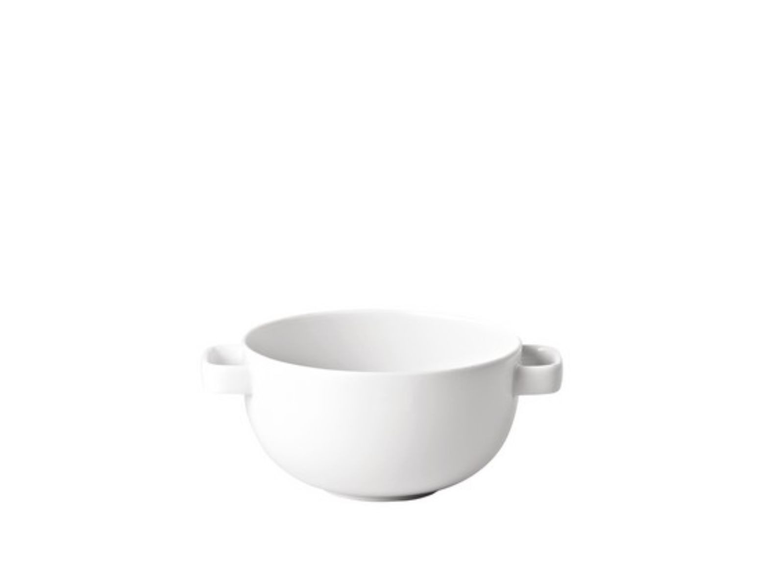 Rosenthal Tasse Moon Weiss Suppen-Obertasse 0,3 l, Porzellan, Tassen