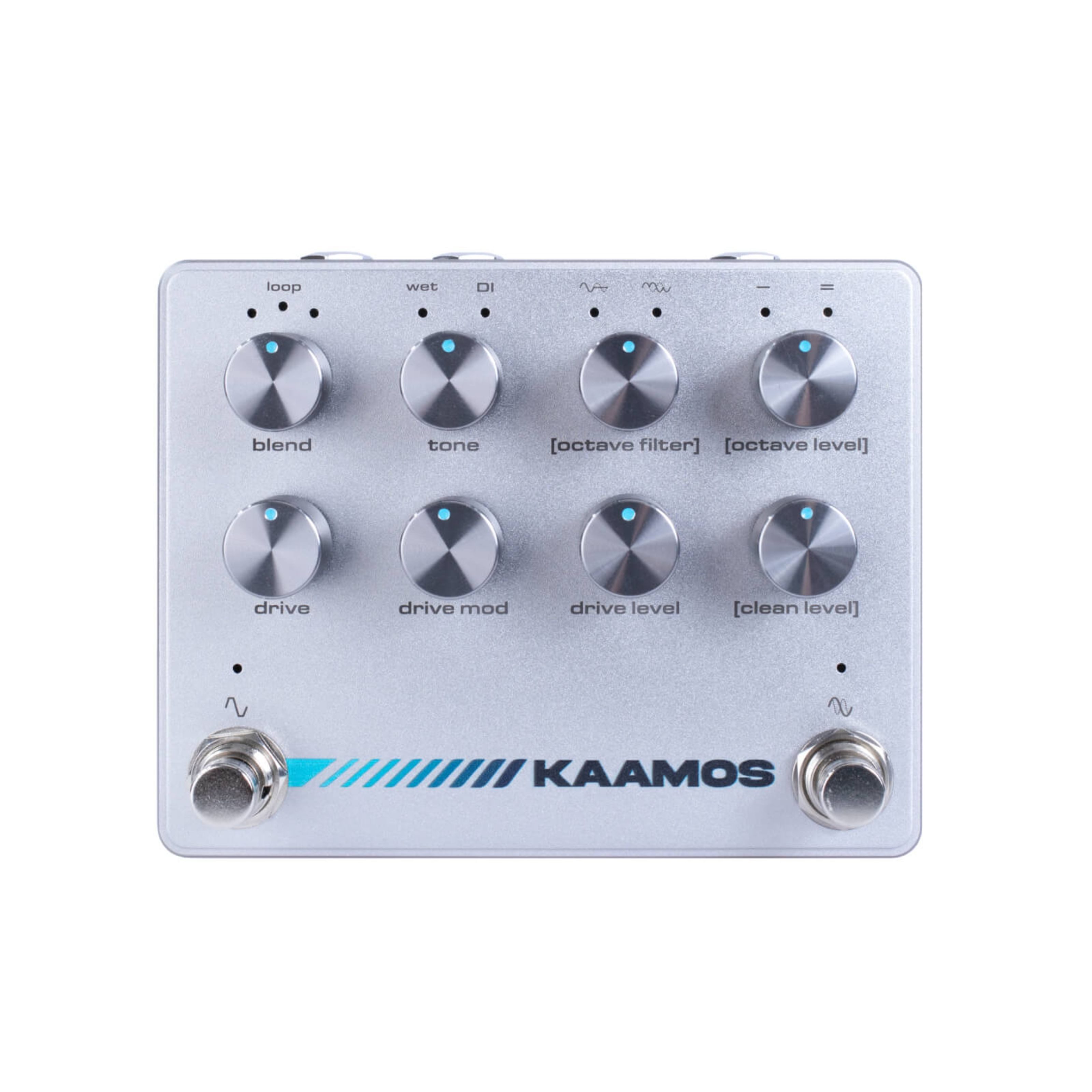 Darkglass Musikinstrumentenpedal, (Bass-Effektgeräte, Bass-Effektpedale), Kaamos Distortion/Octaver - Bass Effektpedal