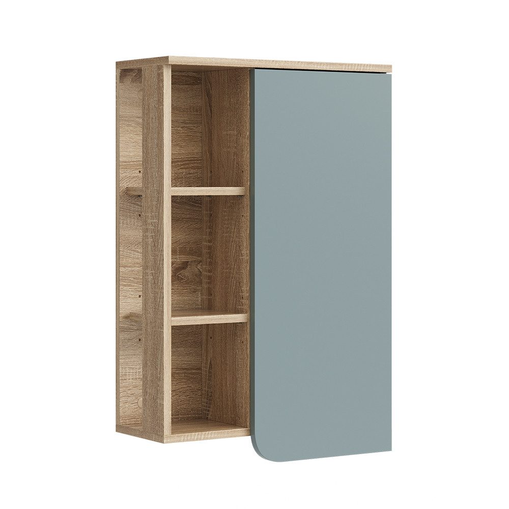 Vicco Hängeschrank Karen, Sonoma/Blau-Grau, 50 x günstig online kaufen