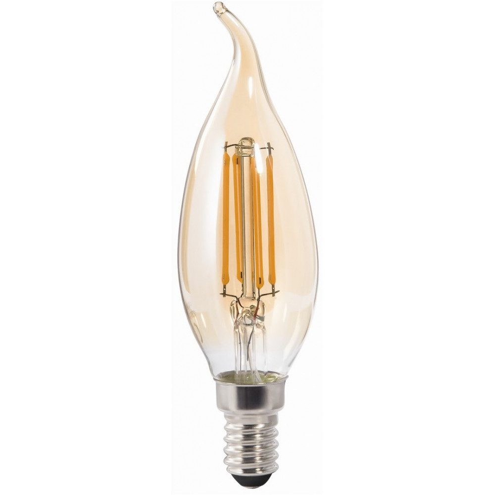 LED-Leuchtmittel Xavax LED-Filament E14 Kerze - Energiesparlampe.