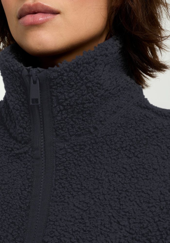 Jack Wolfskin Fleecejacke HIGH CURL JKT W mit durchgehendem Reißverschluss, aus Sherpa Fleece, atmungsaktiv – Bild 3 von 5