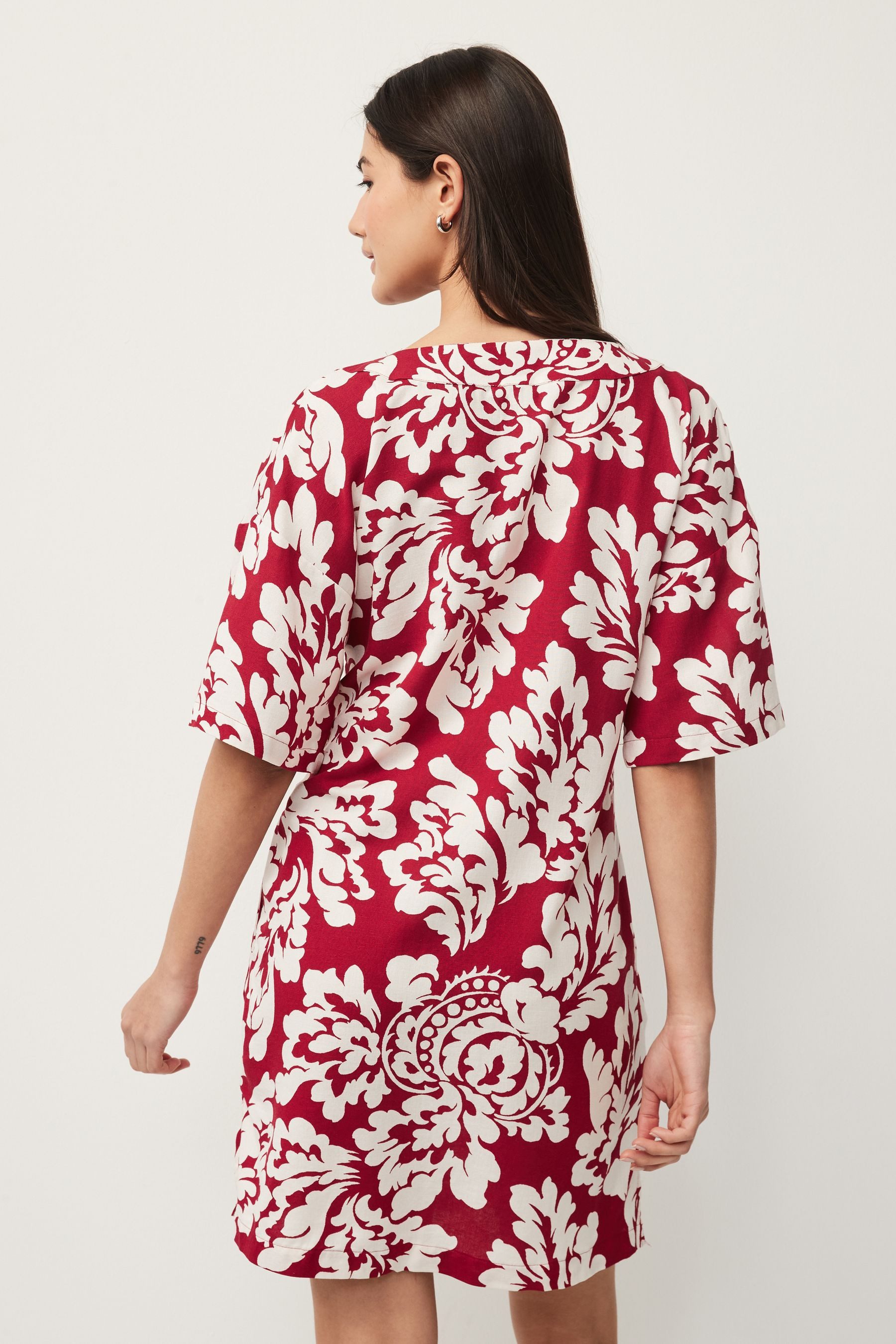 Next Sommerkleid Oversized Fit Kaftan mit günstig online kaufen