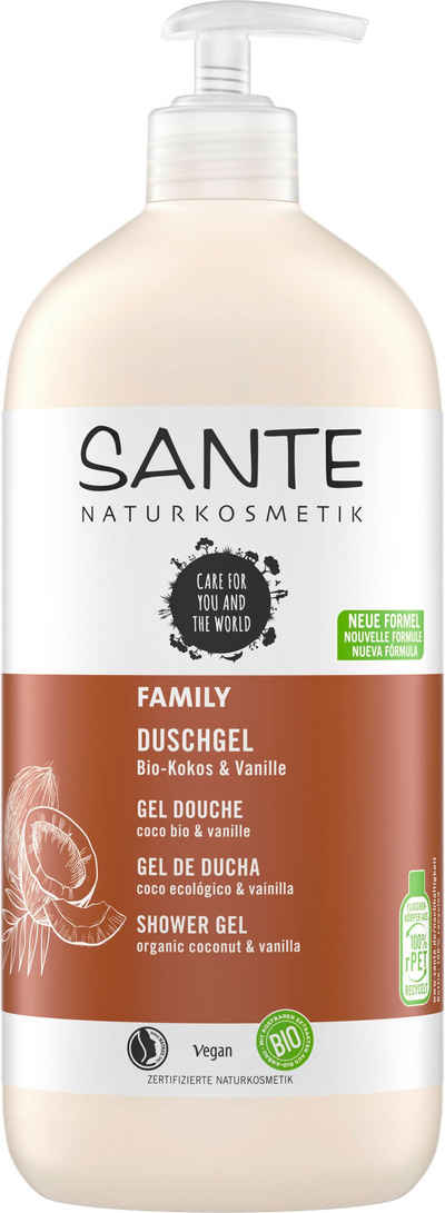 SANTE Duschgel Sante Duschgel Bio-Kokos & Vanille