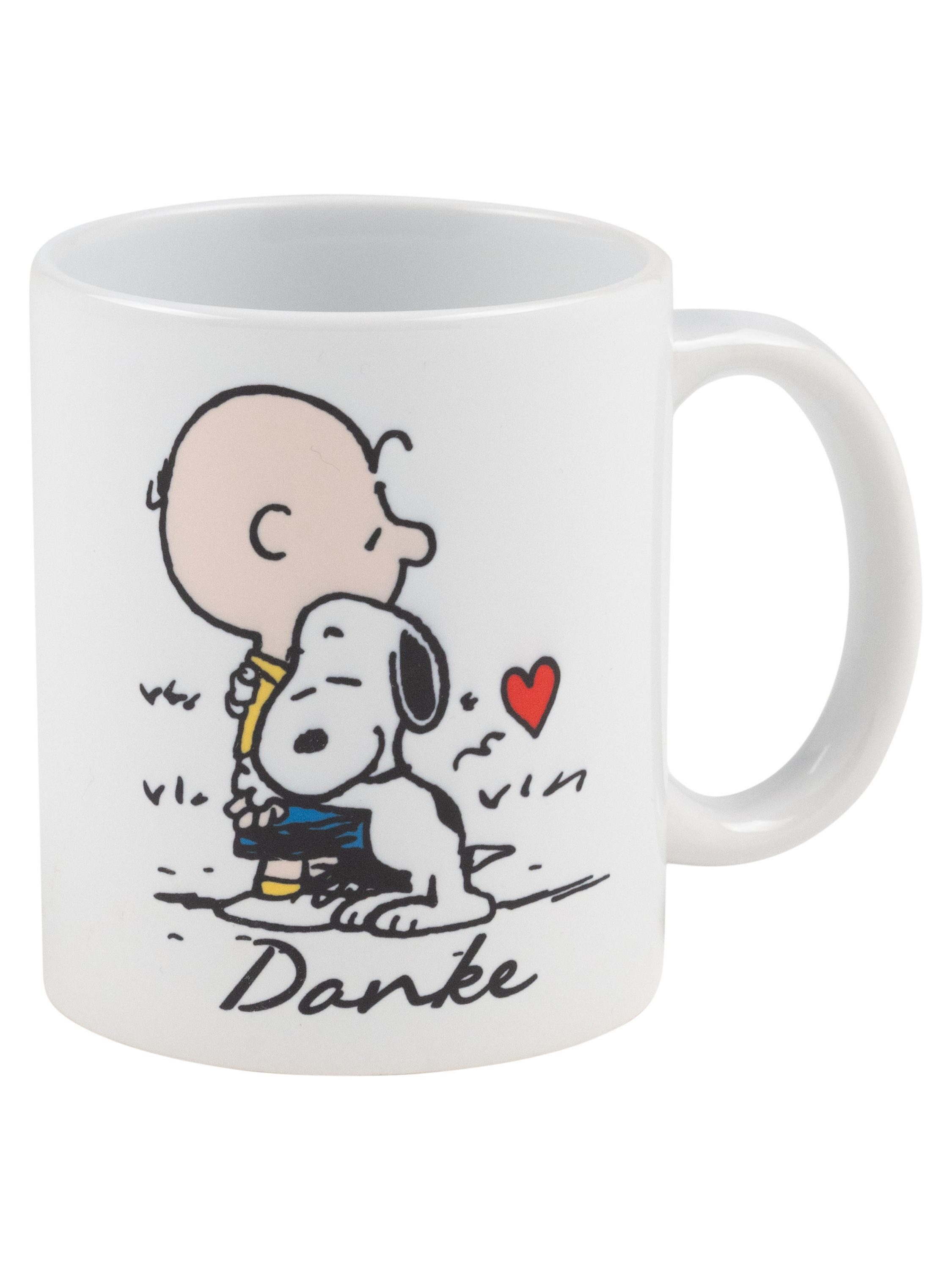 United Labels® Tasse The Peanuts Snoopy Tasse Danke Geschenk Kaffeetasse Becher 320 ml, Keramik – Bild 3 von 3