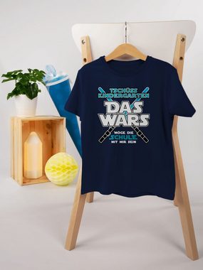 Shirtracer T-Shirt Das Wars Kindergarten Tschüss Kita Einschulung Junge Schulanfang Geschenke