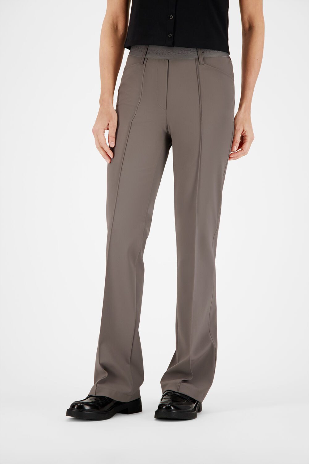 Atelier GARDEUR Stoffhose ZILLA2 Dekorativer Gummibund