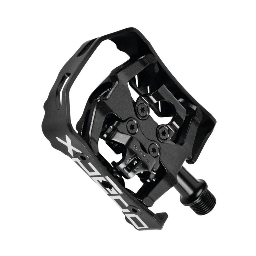 Pédales Plates BMX Xpedo B102 9/16" Noires - En Aluminium - Occasion (état Utilisé Mais Fonctionnel)
