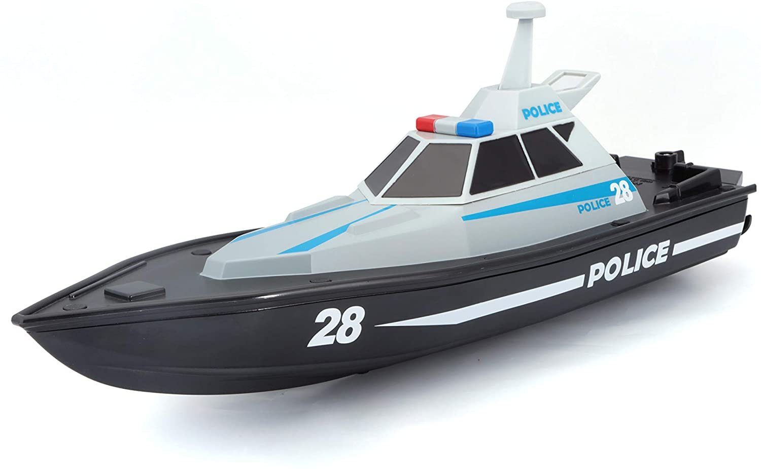 Maisto Tech RC-Boot Ferngesteuertes Boot - High Speed Police Boat (34cm), Water Series