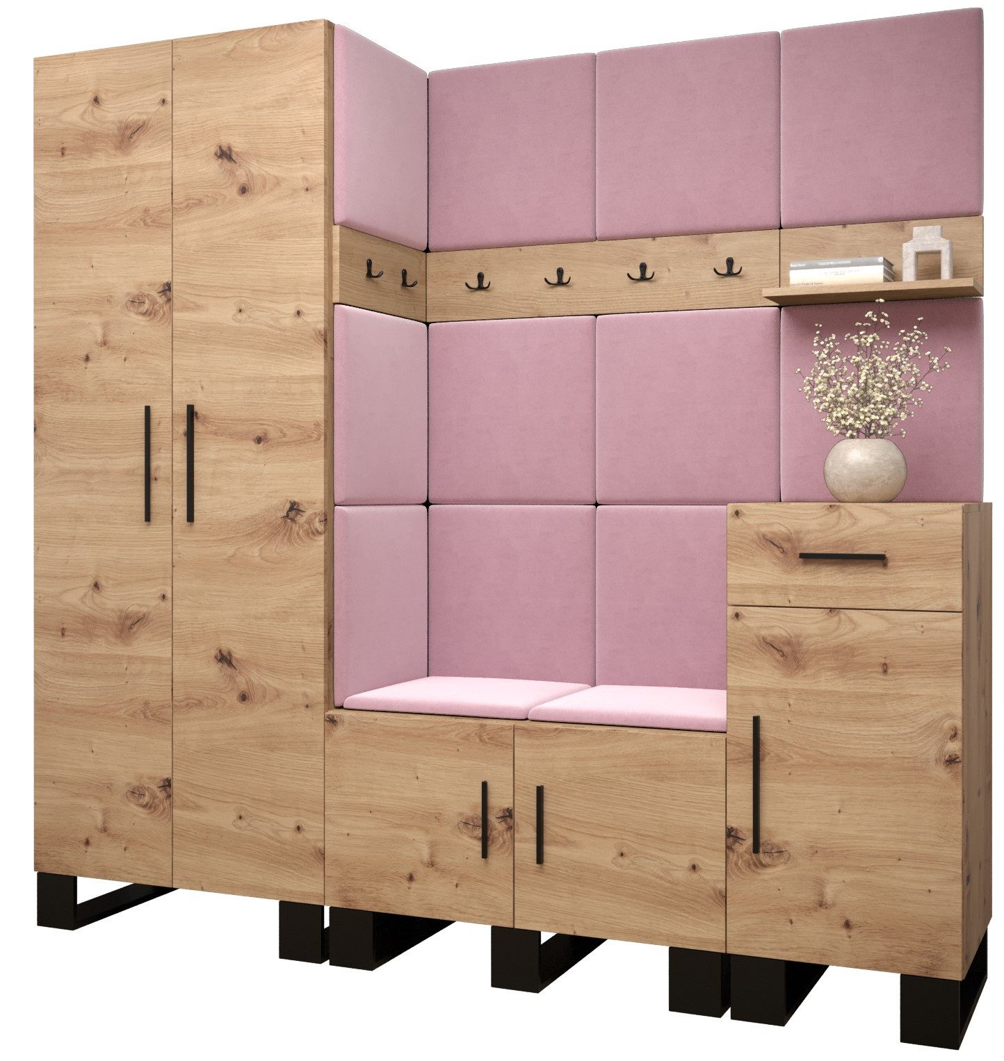 ABIKS MÖBEL Garderoben-Set ARTIN Set 1 günstig online kaufen