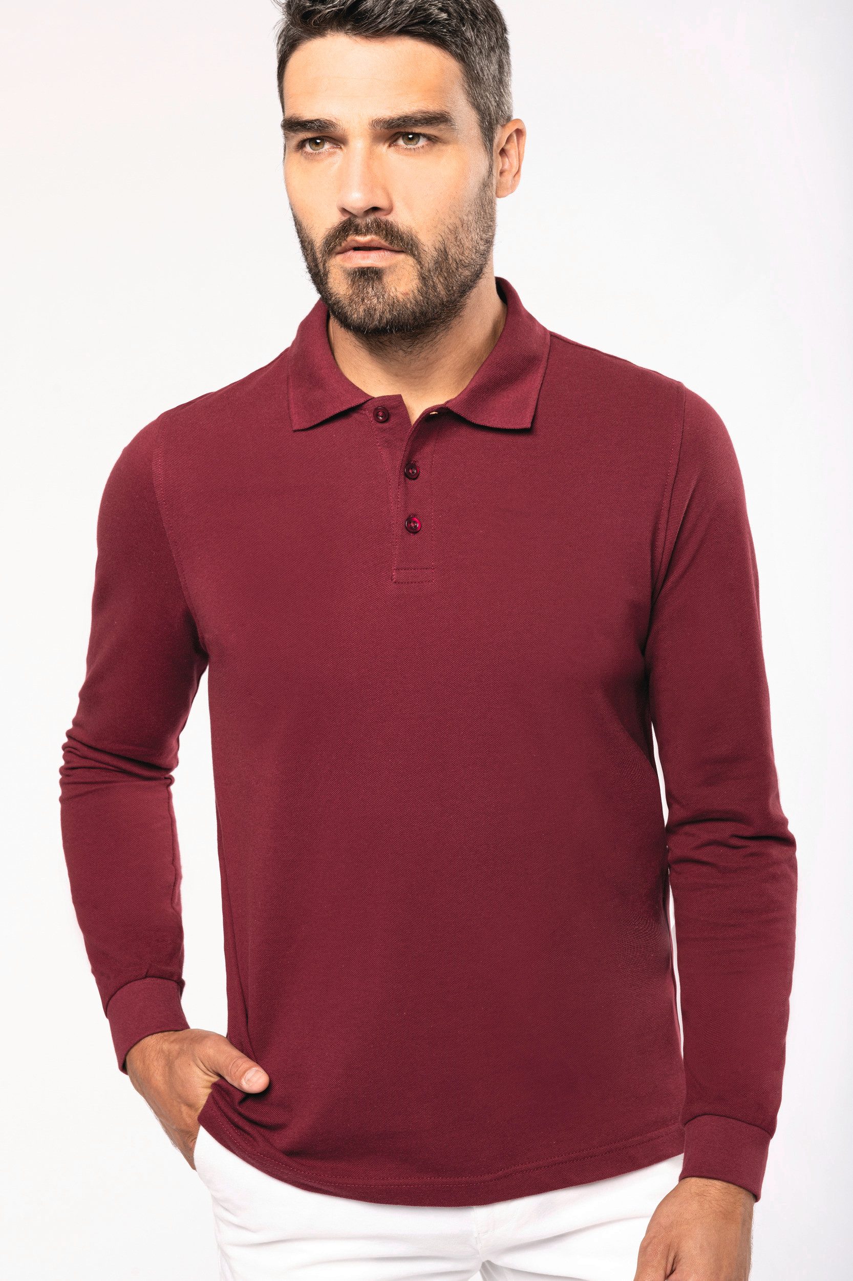 T-Shirt & Langarmshirt Herren Langarm Poloshirt