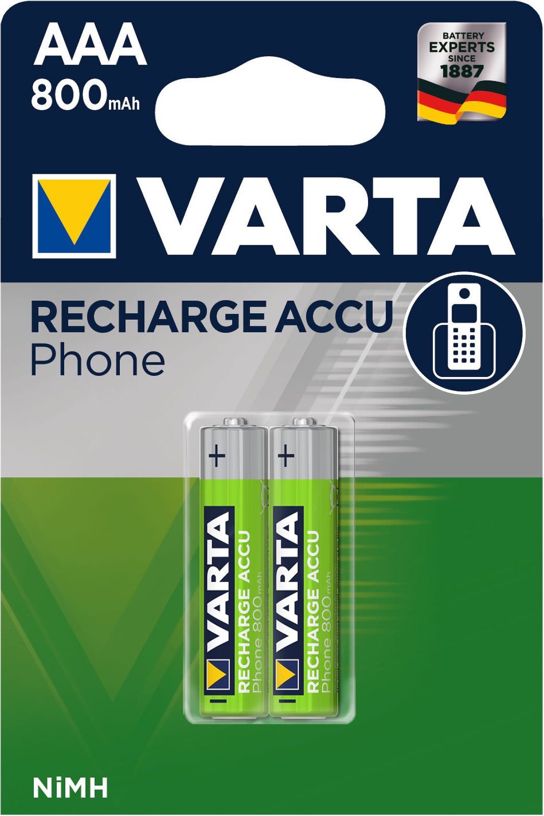 VARTA Akku für Gigaset S850HX Akku 800 mAh (1.2 V)