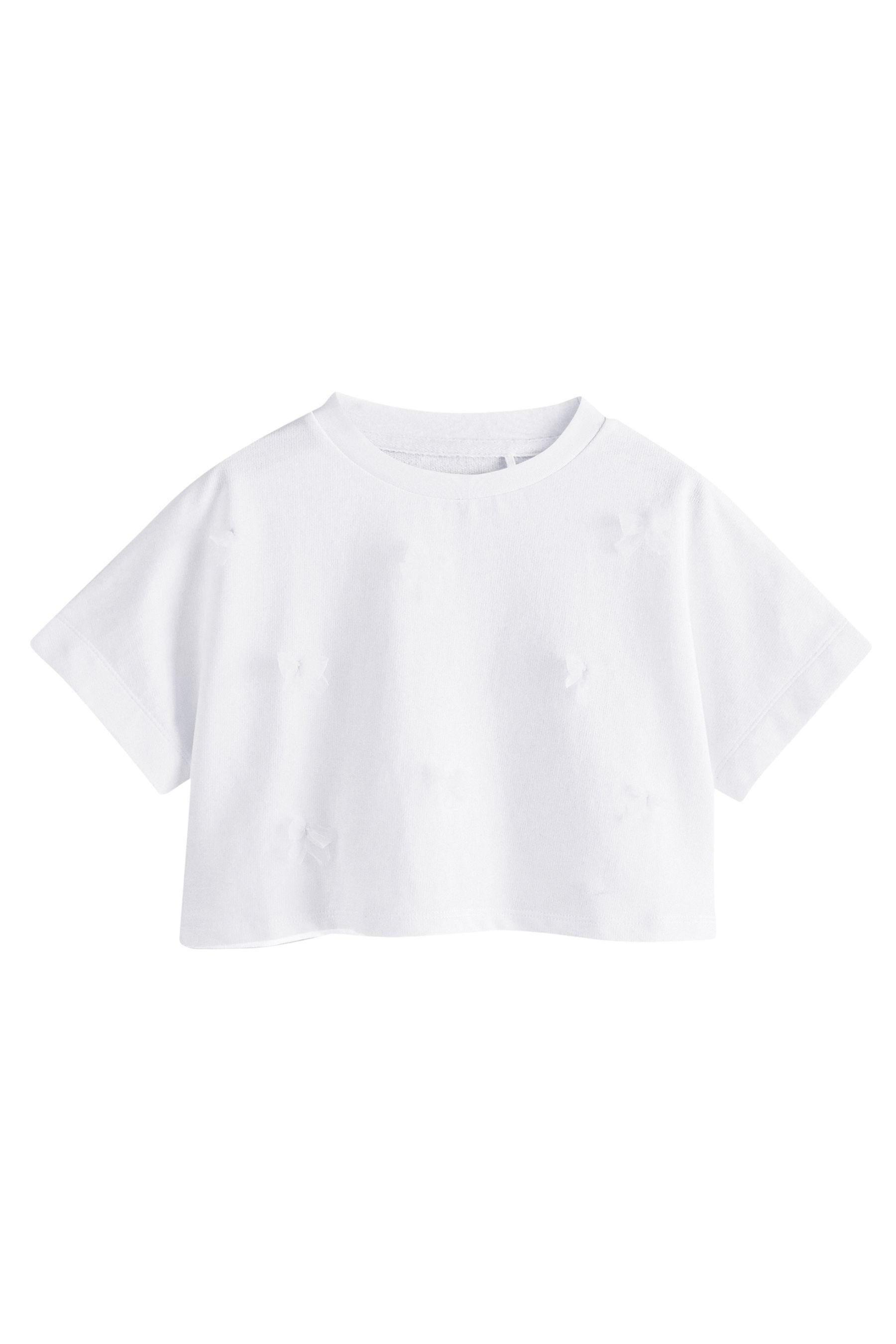 Next T-Shirt Kastiges T-Shirt 100 % Baumwolle günstig online kaufen
