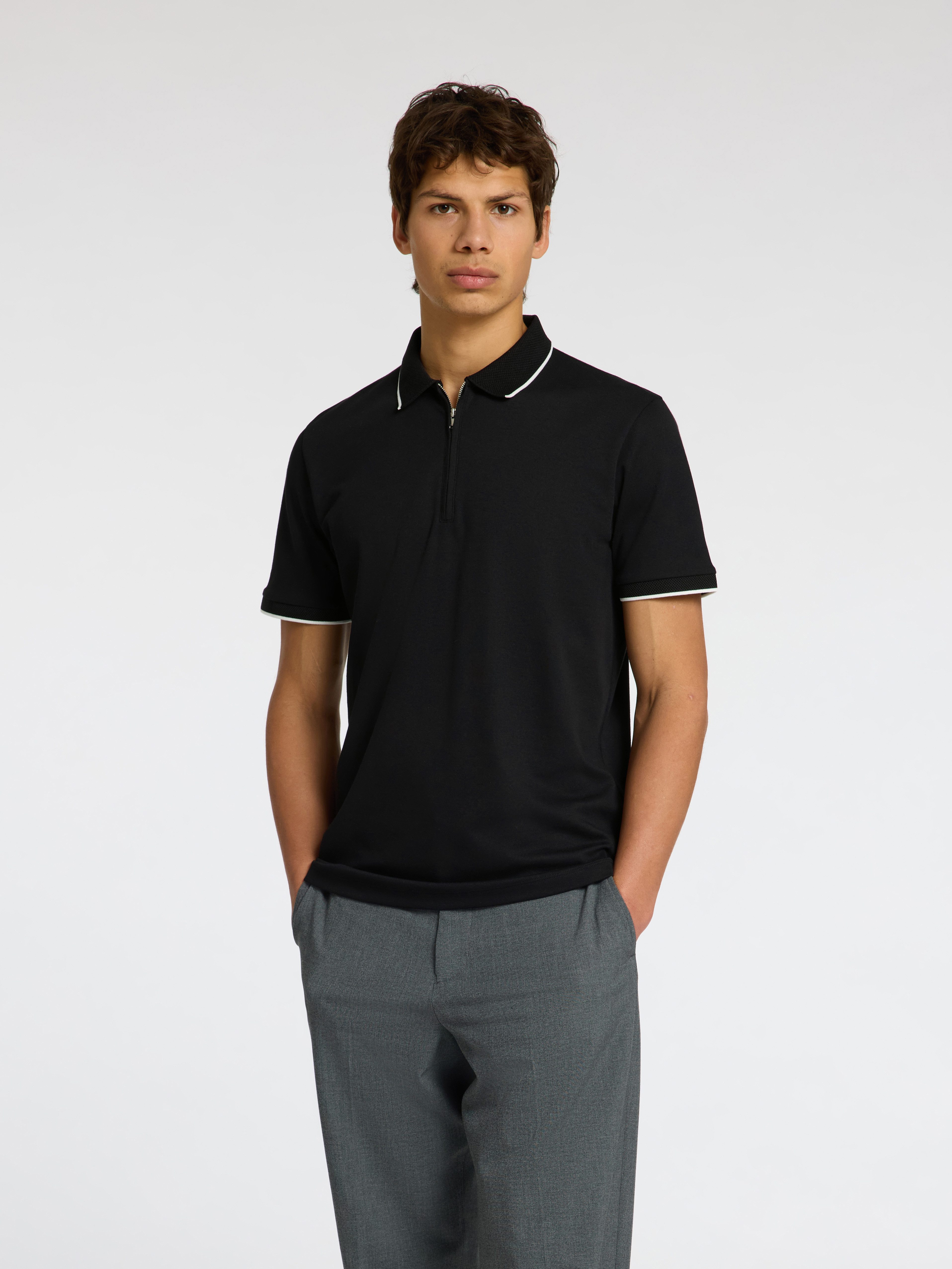 SELECTED HOMME Poloshirt SLHFAVE SPORT ZIP günstig online kaufen