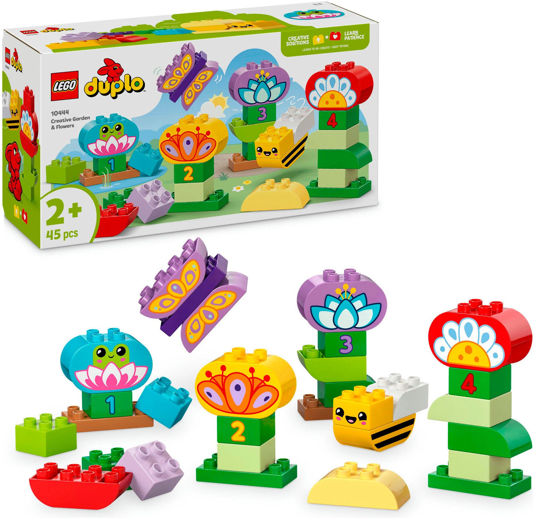 LEGO® Kreativer Blumengarten (10444), LEGO DUPLO Town Konstruktionsspielste günstig online kaufen
