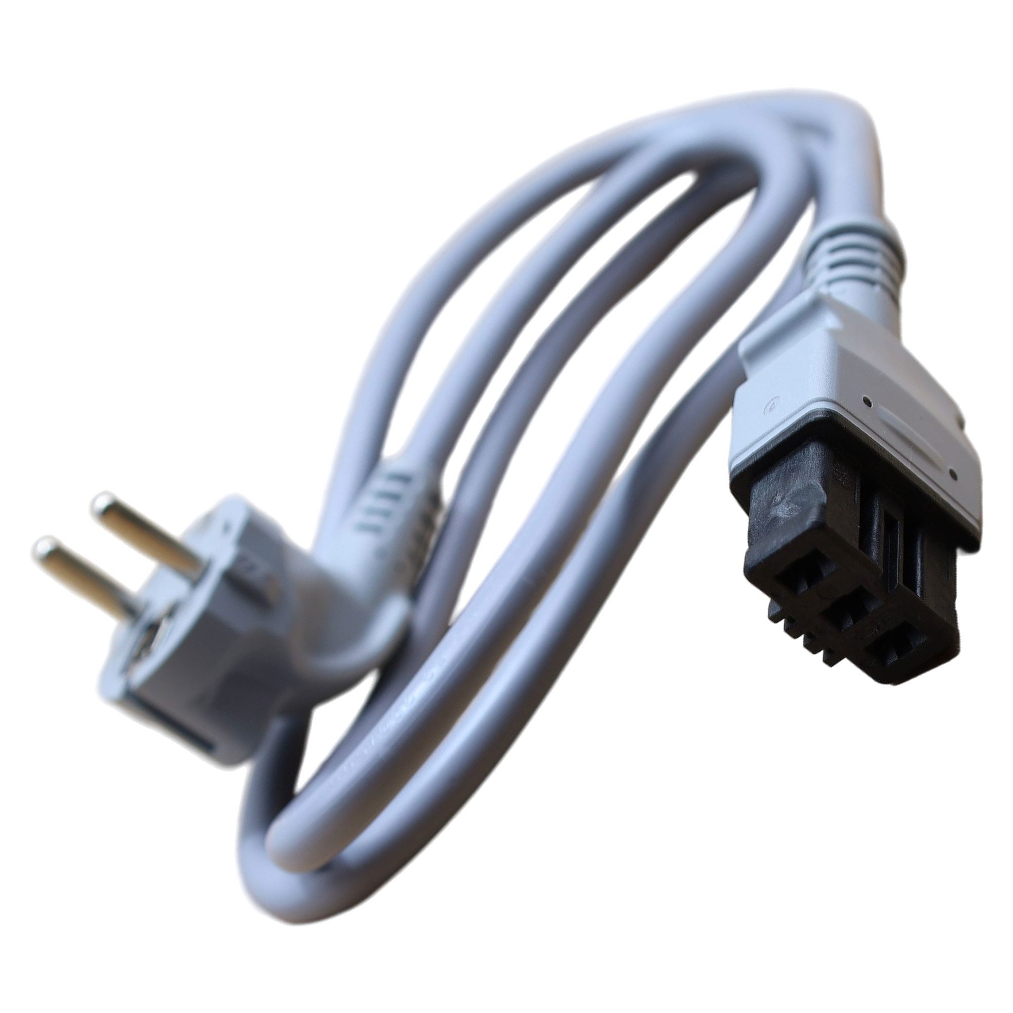 BOSCH Anschlusskabel 12034953 Netzkabel, 1,2 m mit Schukostecker / Kaltgerätekupplung für Backofen