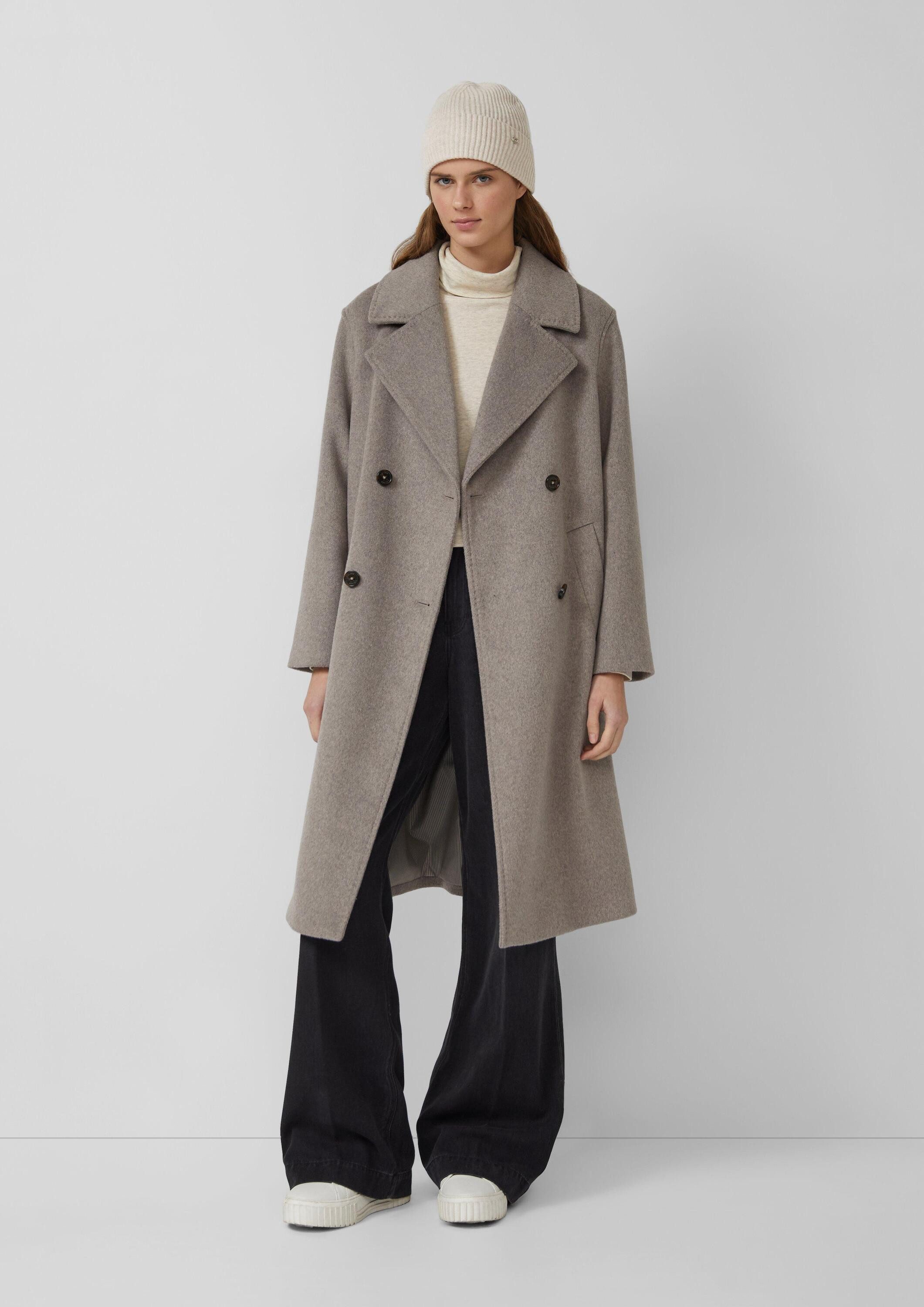 s.Oliver Strickmütze Mütze Beanie aus Wolle und Kaschmir mit dekorativer Ge günstig online kaufen