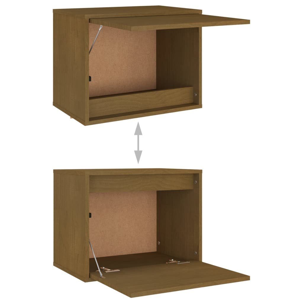 (5-St) Kiefer vidaXL TV-Schrank 5 Massivholz Stk. Honigbraun TV-Schränke