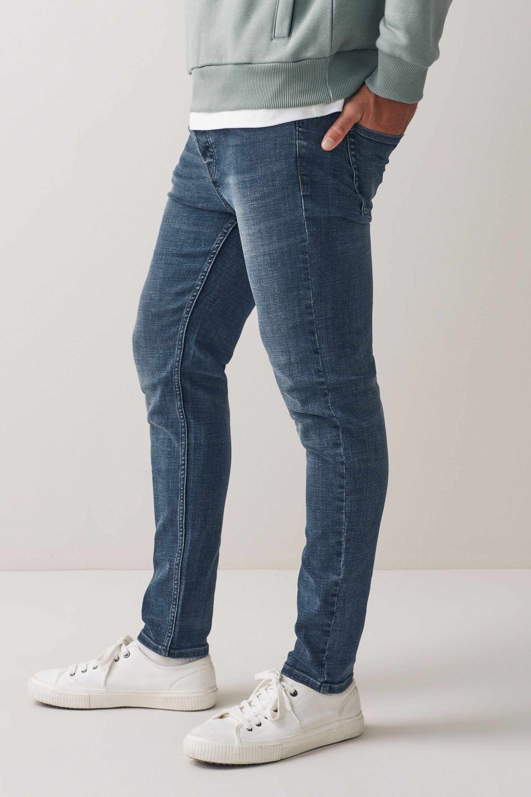 Next Blue (1-tlg) Skinny-fit-Jeans