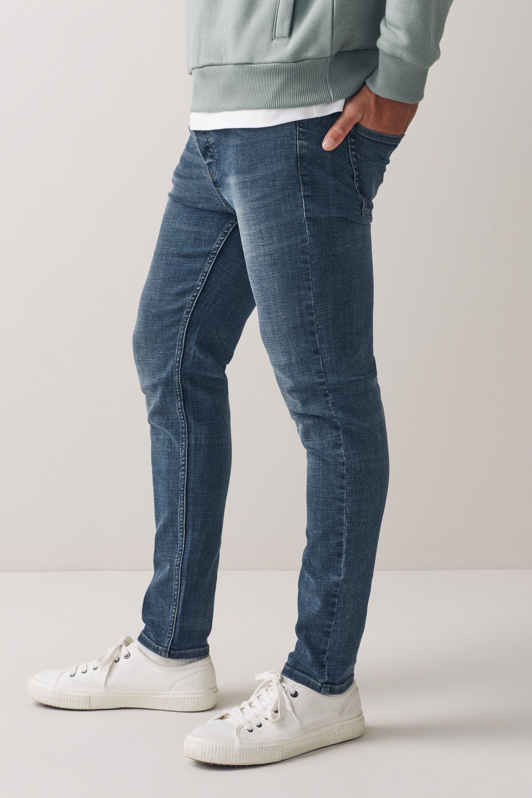 Next Skinny-fit-Jeans Blue (1-tlg)