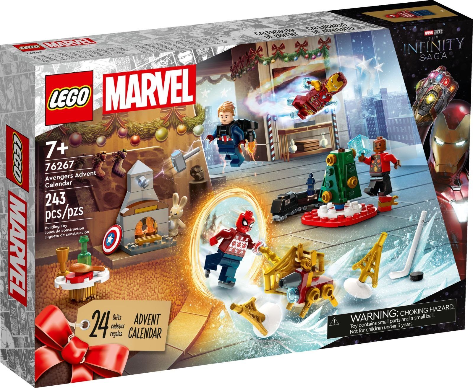 LEGO® Konstruktions-Spielset LEGO 76267 - Marvel Super Heroes Adventskalender 2023