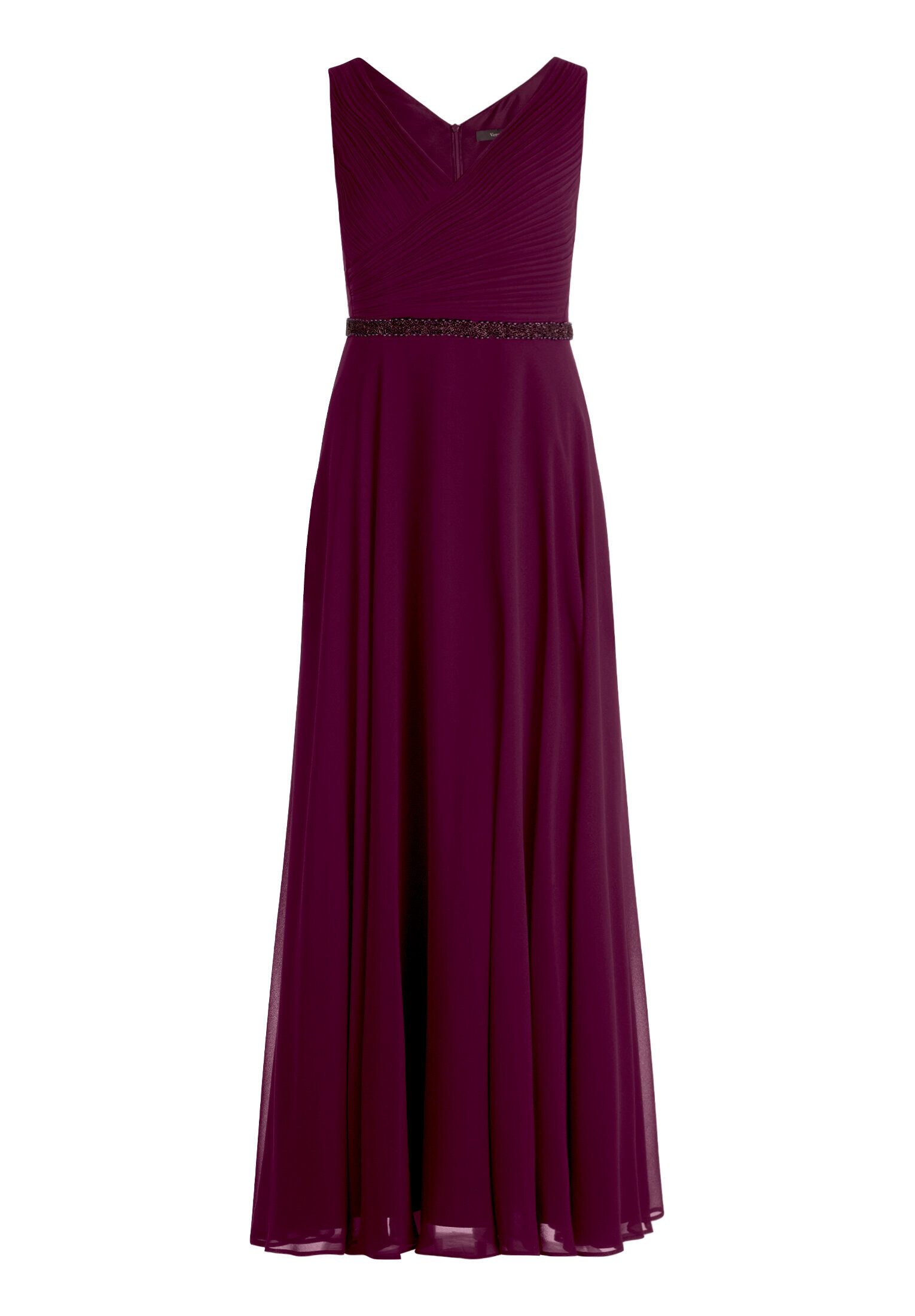 Vera Mont Abendkleid Damen mit Plissee Dekoelemente