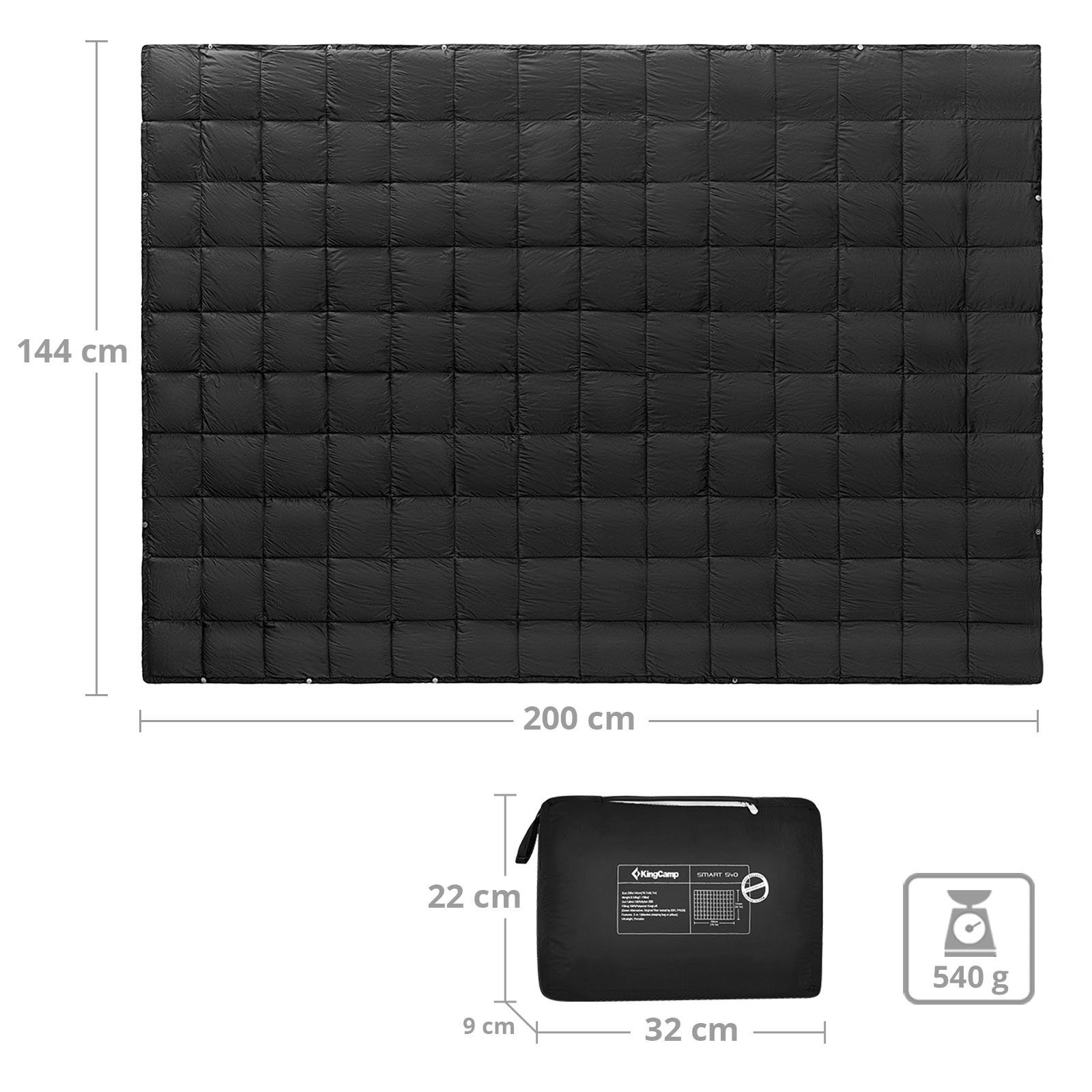 Outdoordecke Camping Decke Smart 540 Picknick günstig online kaufen
