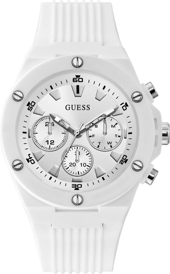 Guess Multifunktionsuhr POSEIDON, GW0268G1, Moderne Herrenmultifunktionsuhr