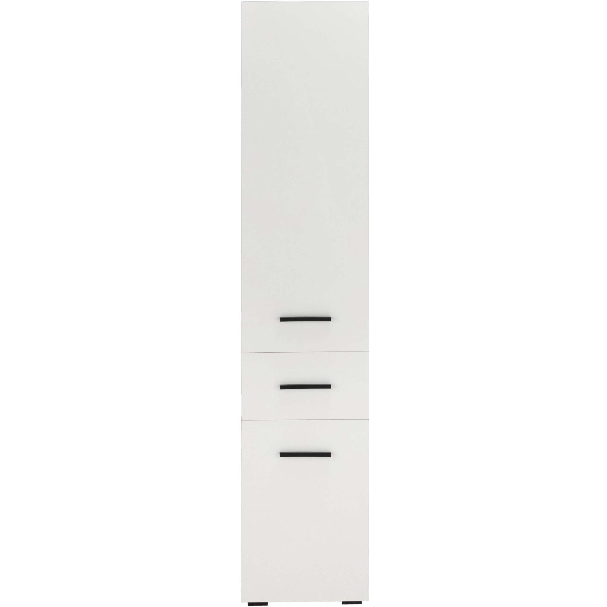 welltime Hochschrank Skara 3 verstellbaren Einlegeböden hinter den Türen, Breite 38cm, Höhe 180cm – Bild 3 von 5