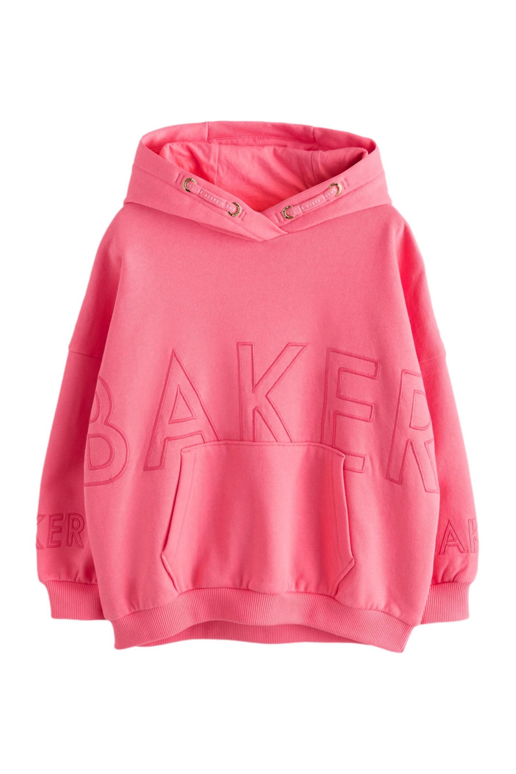 Kapuzenpullover Baker by Ted Baker Oversized Fit Hoodie mit Grafik
