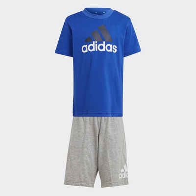 adidas Sportswear Trainingsanzug ESSENTIALS LOGO UND SHORTS SET (2-tlg)