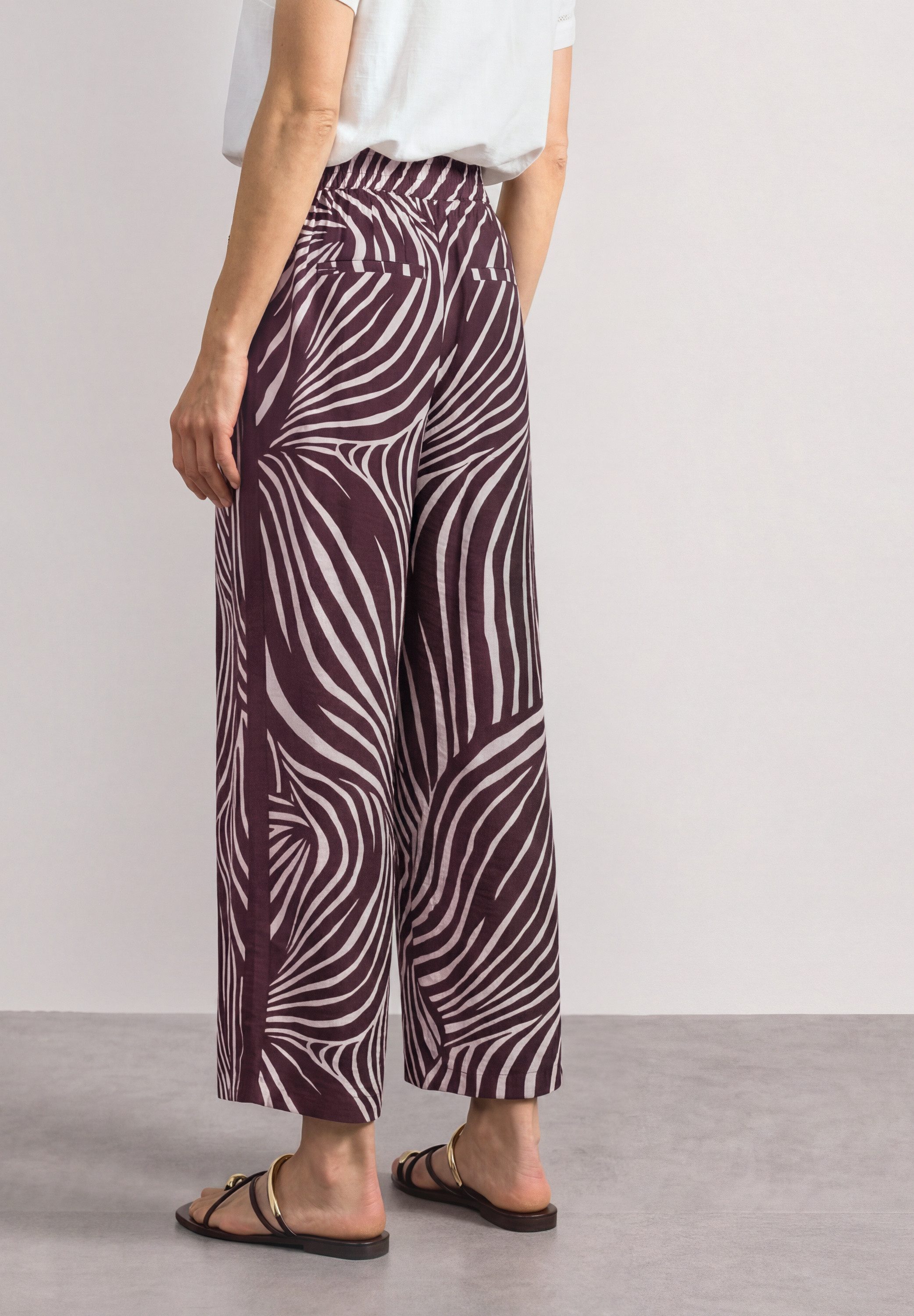 STREET ONE Stoffhose mit Wide Legs